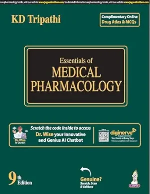 ESSENTIALS OF MEDICAL PHARMACOLOGY (COVERING COMPETENCY-BASED NMC CURRICULUM)
