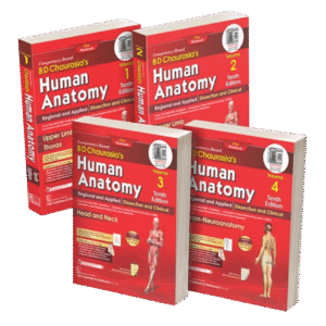 Bd Chaurasias Human Anatomy 9Ed 4 Vol Set (Pb 2025)